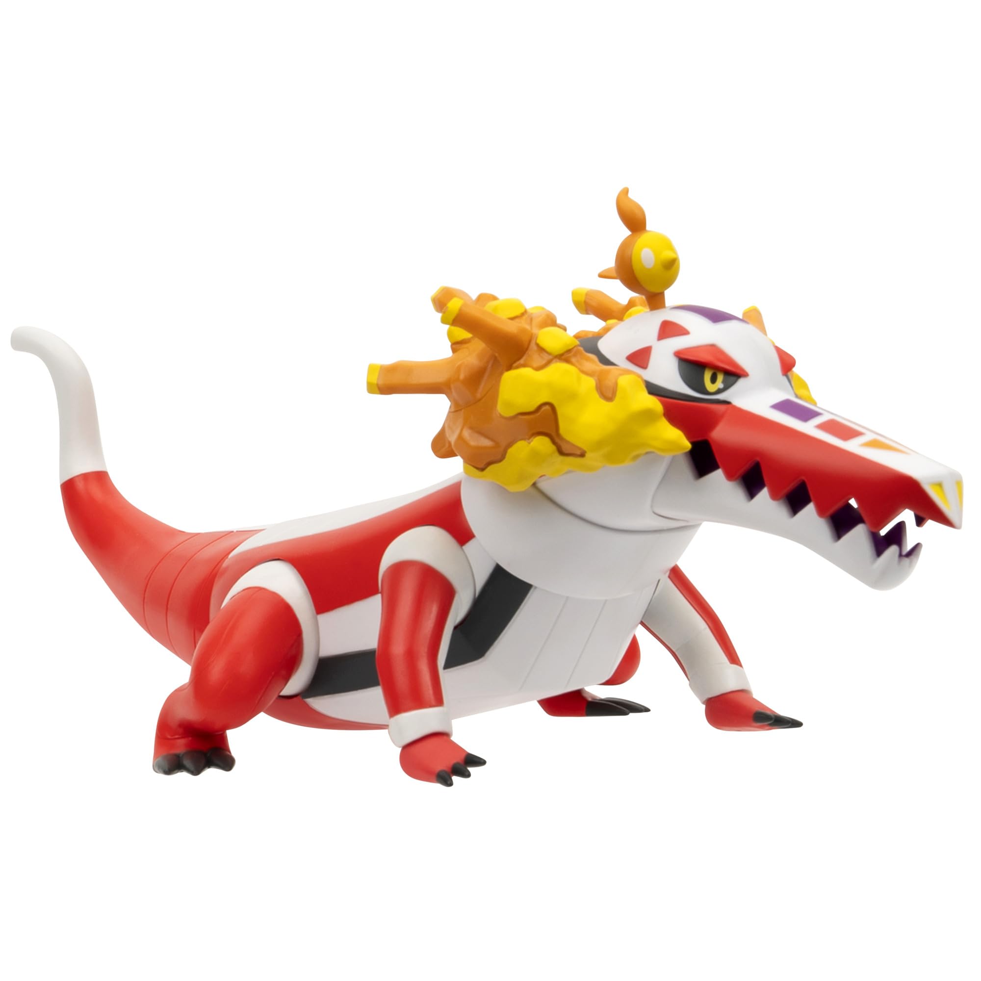 Pokémon Skeledirge epicka figurka bojowa – 30 cm przegubowa, epicka figurka bojowa ze stojakiem ekspozycyjnym