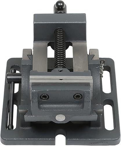 Miniatura 5 de Prensa de taladro industrial de sobremesa 3in en ángulo tornillo de banco resistente para mecanizado de máquina herramienta