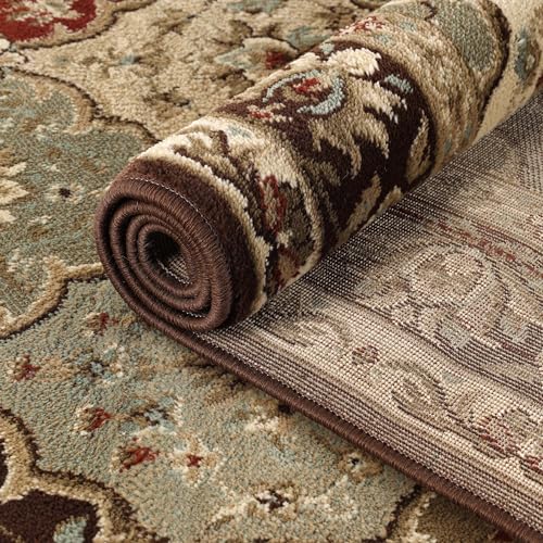Superior 2.6X8RUG-PALMYRA Elegant Palmyra Collection Area Rug, 10Mm Pile Height With Jute Backing, Gorgeous Traditional Persian Rug Design, Anti-Static, Water-Repellent Rugs - 2'7 Inch X 8' Runner thumb #7