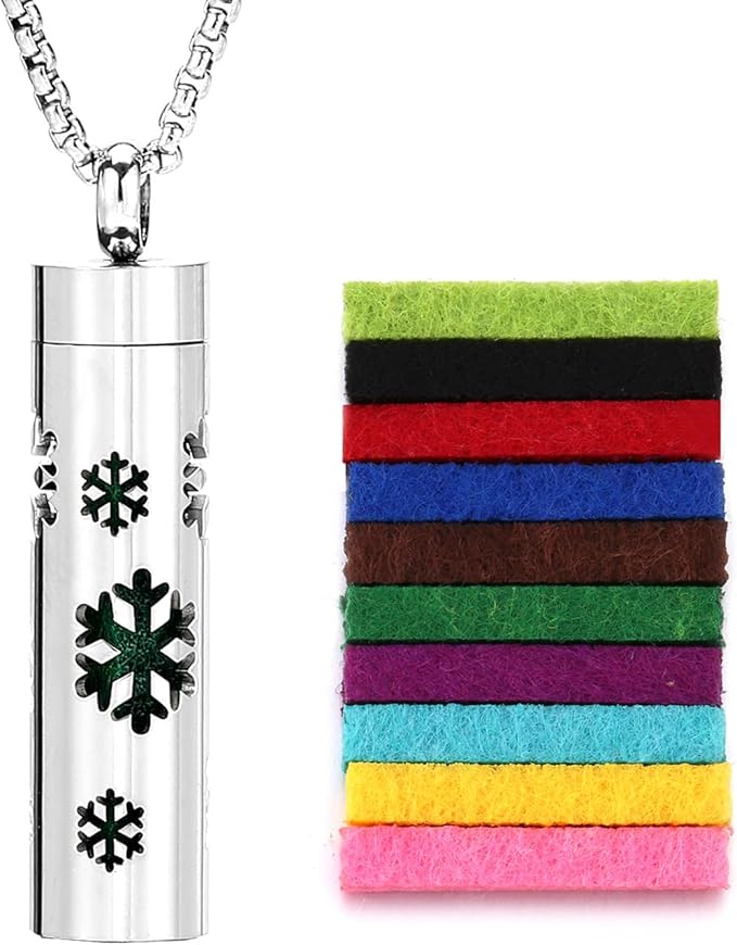 12 Collares Difusores de Aromaterapia de Aleación miniatura 9