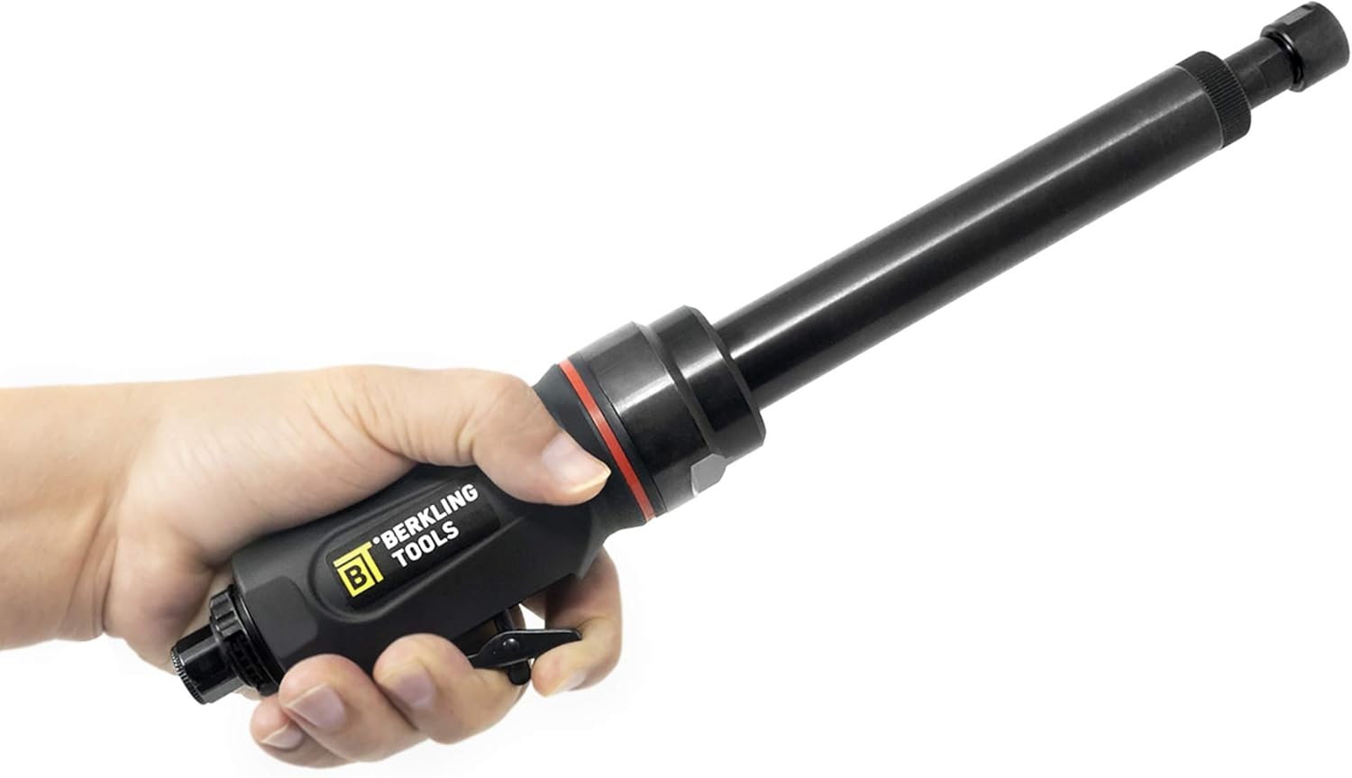 Berkling Tools BT 6321-7 | 7" Extra Long Extension 1/4“ Straight Air Die Grinder, Professional Grade Heavy Duty Variable High Speed (Straight, 7" Extension) : Tools & Home Improvement