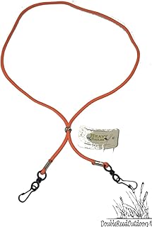 Heavy Hauler Outdoor Gear Adjustable Double Whistle Clip Lanyard, Orange HH0028-OR