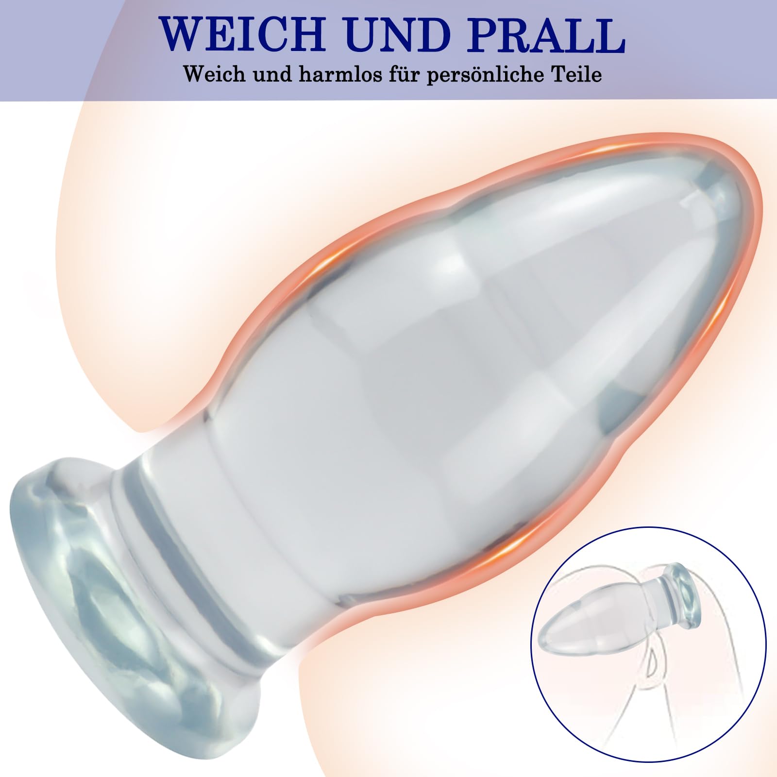 anal plug cola Rimba Anal Plug with LED with Vibration Gray 8cm main image 1