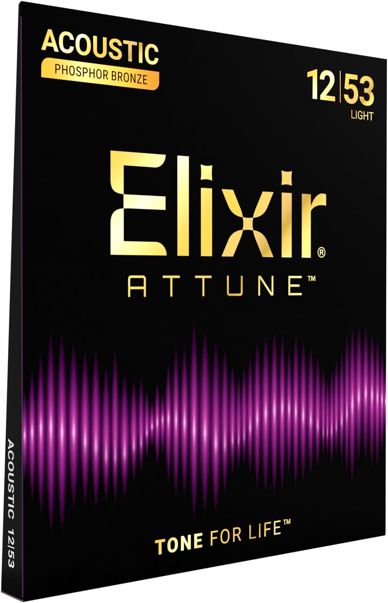 Elixir ATTUNE フォスファーブロンズ 12-53 ライト #21052 コーティング弦 エリクサー