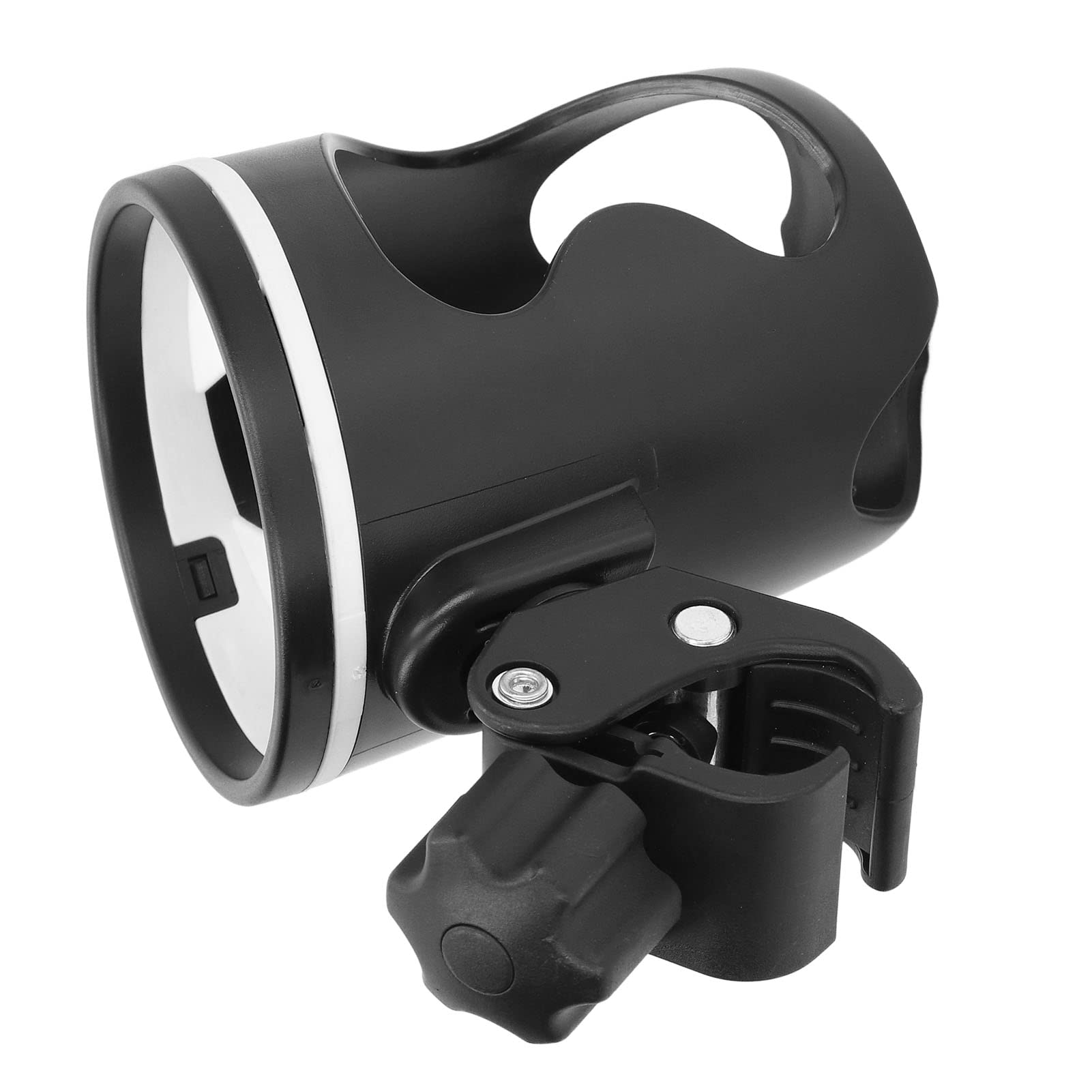 Porte-gobelet Rotatif 360° Pour Poussette – Pince Réglable – Support De Boisson Portable – Accessoire Pratique Pour Parents En Balade