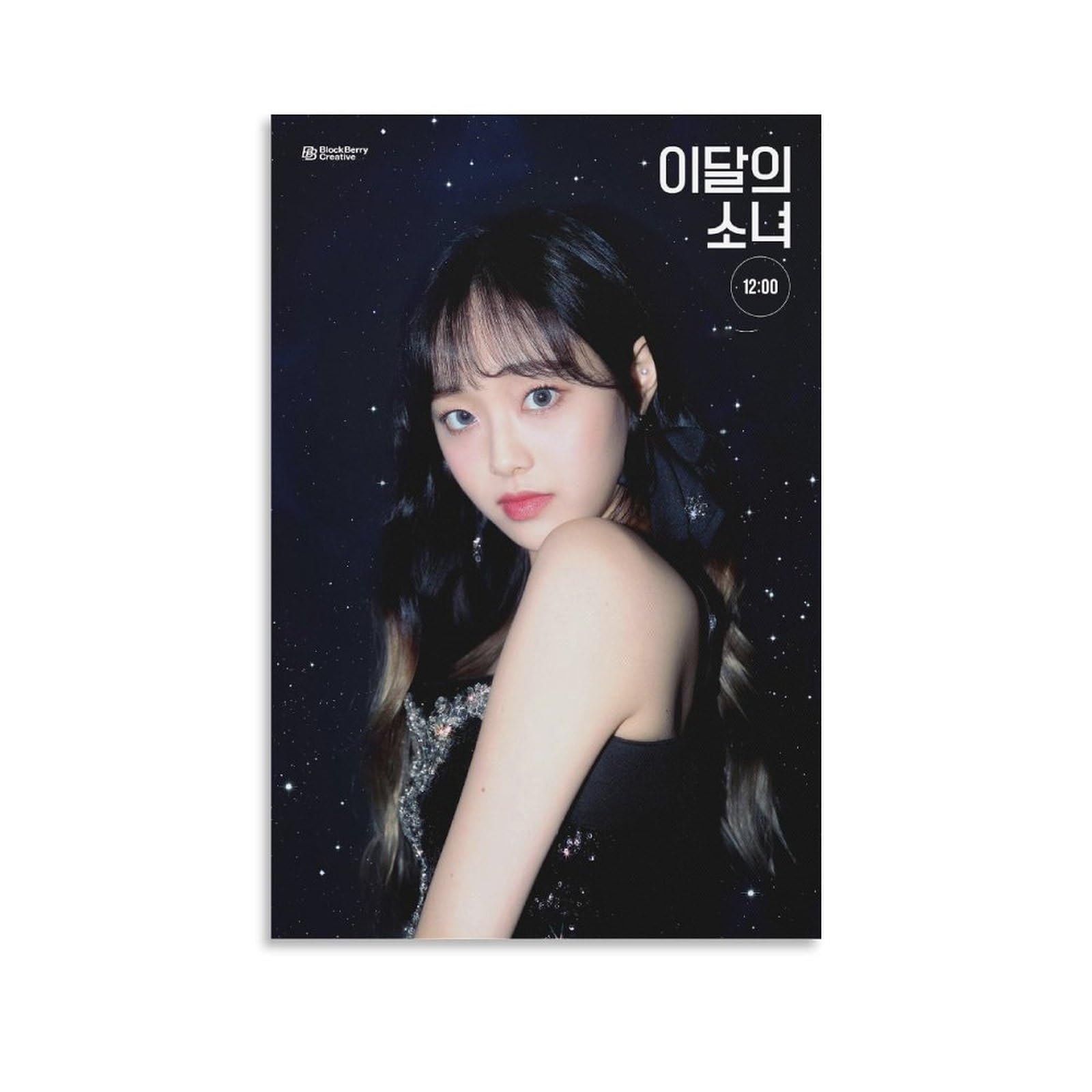 Chuu Loona Star KPOP ARTIST ALBUM COVER Poster Decorative Painting Canvas Wall Art Living Room Posters Bedroom Painting 12x18inch(30x45cm)