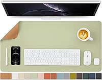 Vista 45 de Tapete de escritorio de corcho, tapete de escritorio pequeño de doble cara para oficina y hogar, organización de escritorio y accesorios, ideal