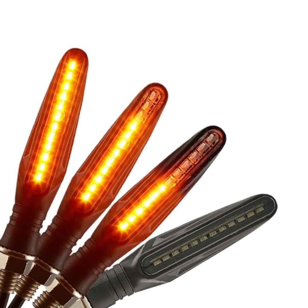Générique Clignotant de moto Pour Mark Clignotants de moto E11 Light 335smd Clignotant de moto Indicateurs de relais intégrés