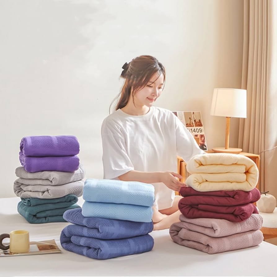 Amazon.co.jp: タオルケット ワッフルケット 綿100% ブランケット 夏 Amazon.co.jp: タオルケット ワッフルケット 綿100% ブランケット 夏