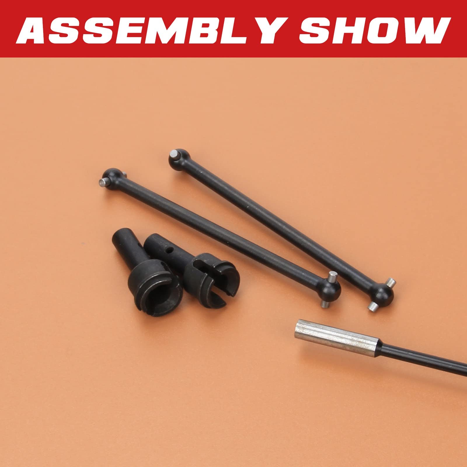 その他 ma Amazon.com: RCAWD Drive Shaft Dogbone 91mm & Wheel Axle Rear for