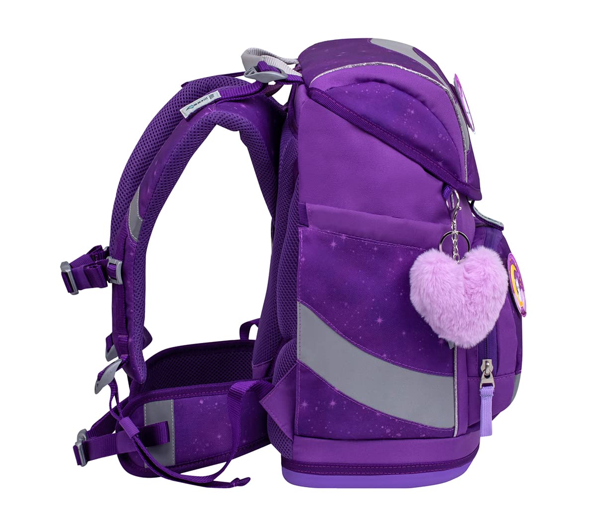 Belmil 405-51 Schulranzen Set 4 - teilig (Purple Sky)