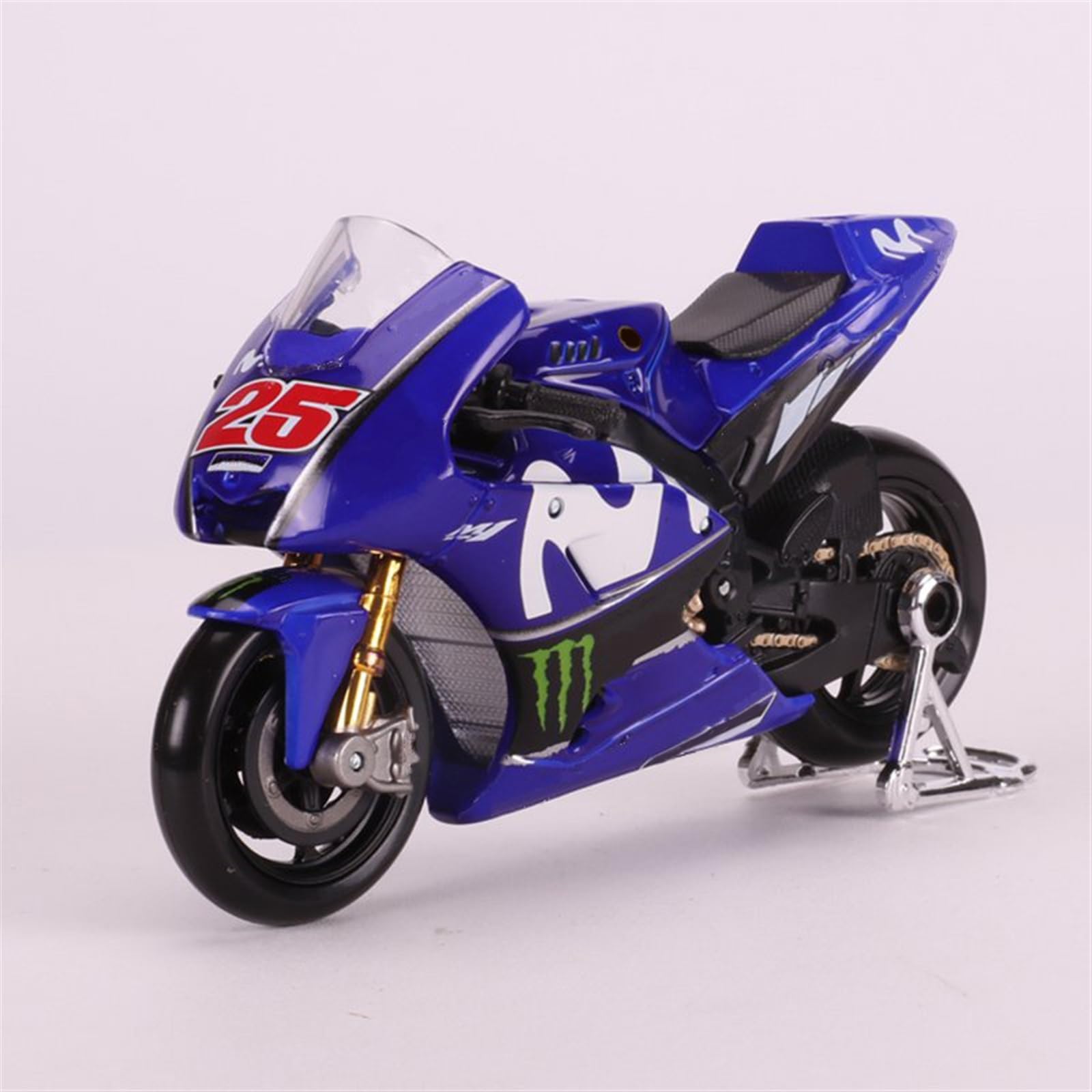 SEYXF Motorbike Toy 1:18 for Y-AMAHA Factory GP 25# 2018 Motorcycle Metal Model Collection Simulation Diecasts Gifts