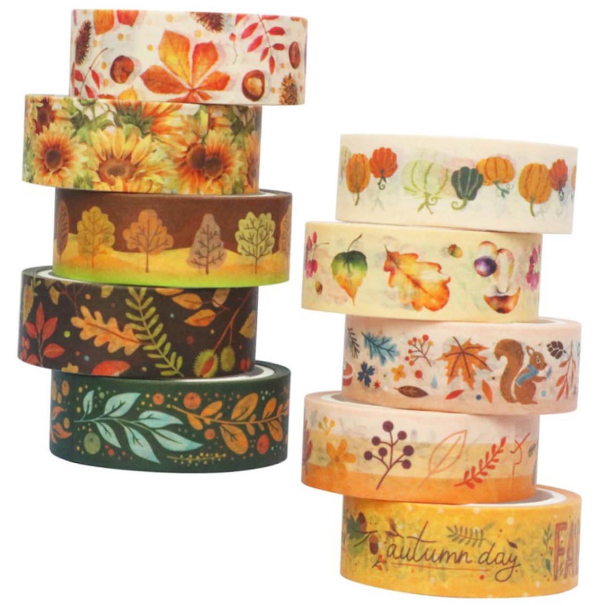 NUOBESTY 40rollos Washi Tape Vintage Para Manualidades Para Scrapbooking Papel Adhesivo Para y Proyectos