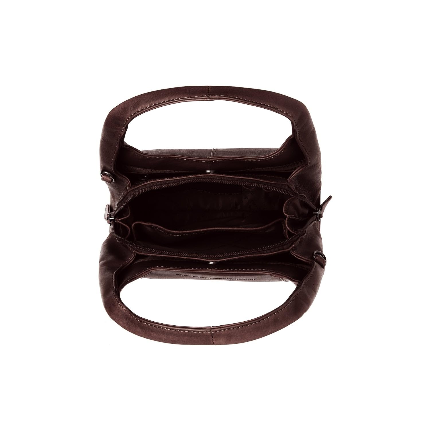 The Chesterfield Brand bolso bandolera Lunera Shoulderbag Brown marrón oscuro