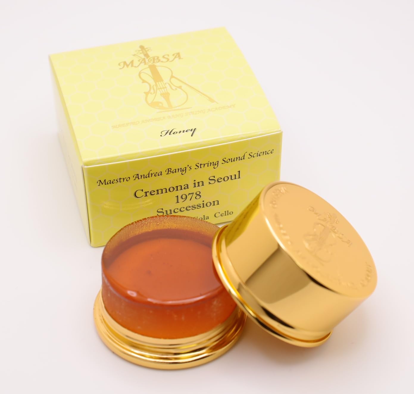 Honey Original Rosin for Violin Viola and Cello FULL CAKE