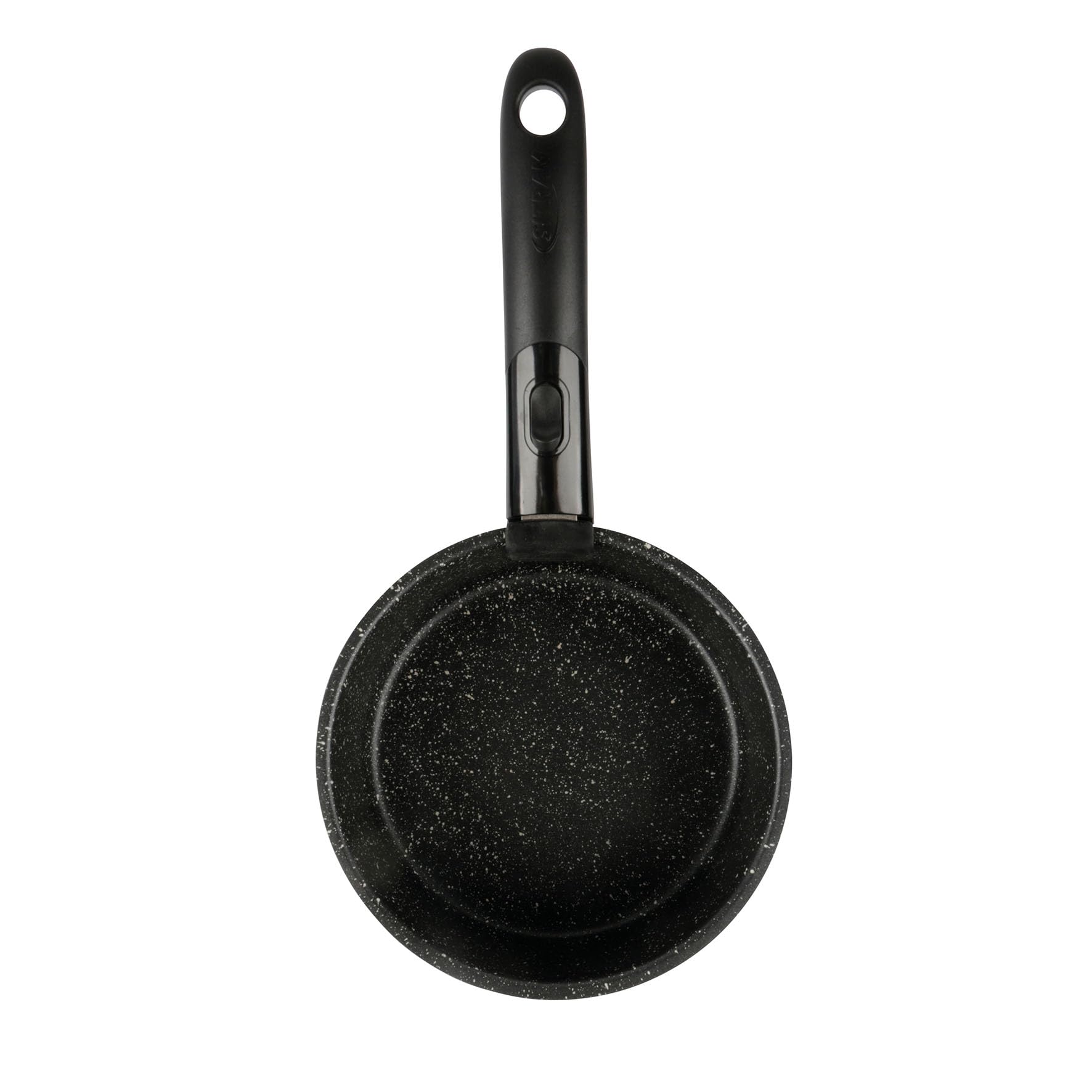 Sitram 713493 Lot de 3 Casseroles Aluminium pressé Ø 16/18/20 cm - Revêtement intérieur anti-adhésif sans PFOA - Intérieur effet Pierre - manche amovible SITRAMOVIBLE - Tout feux dont induction