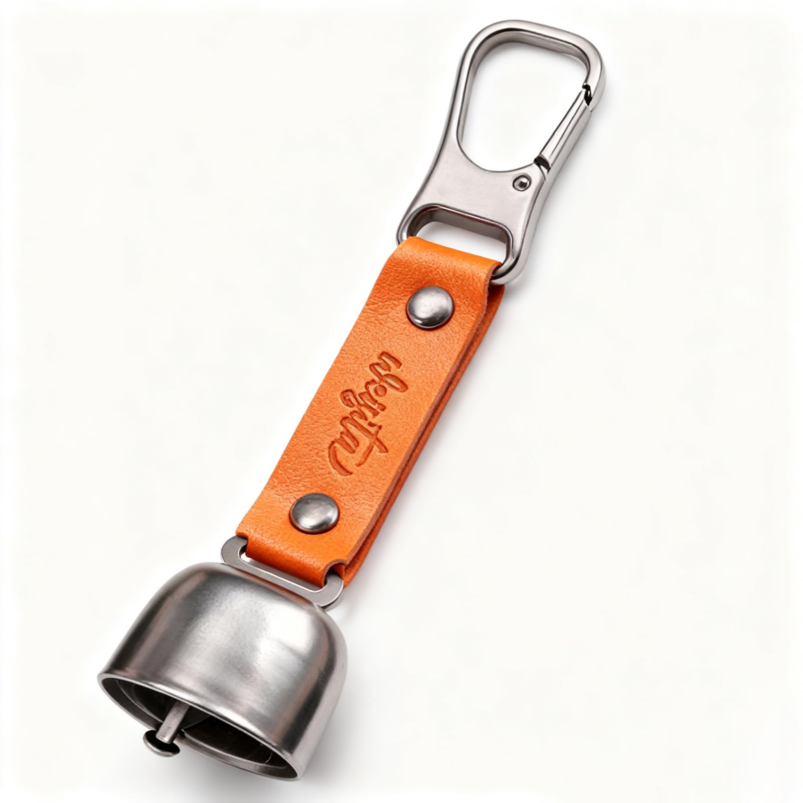 Bärenglocke für draußen – Kuhglocke aus Eisen mit magnetischem Schalldämpfer, Vintage-Glocke für Haustiere und Wanderer | Ideal für Camping, Wandern, Radfahren, Angeln, Outdoor-Sicherheit, Gartendekor
