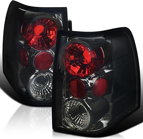 Spec-D Tuning LT-EPED03G-TM, luces traseras., Gris Lente ahumado