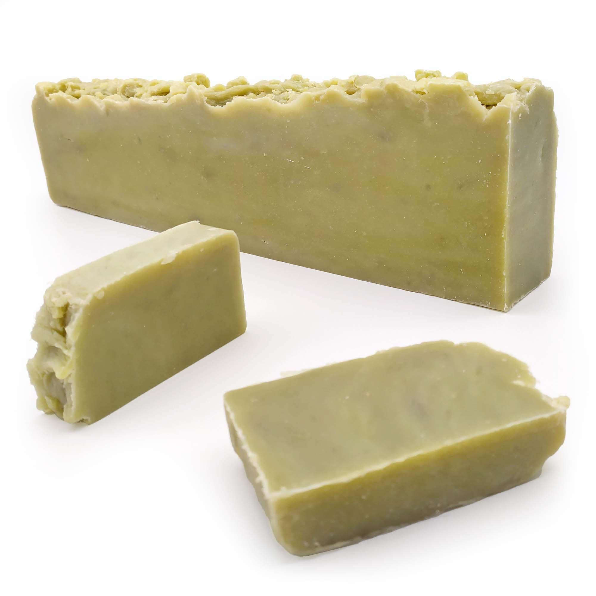2 Uds. Barra de jabón artesano de Laurel (1.2kg) Venta al por mayor - DIY - Jabones naturales a granel - Hecho en España - Piel grasa con acné - Evita la aparición de espinillas - Regula la grasa