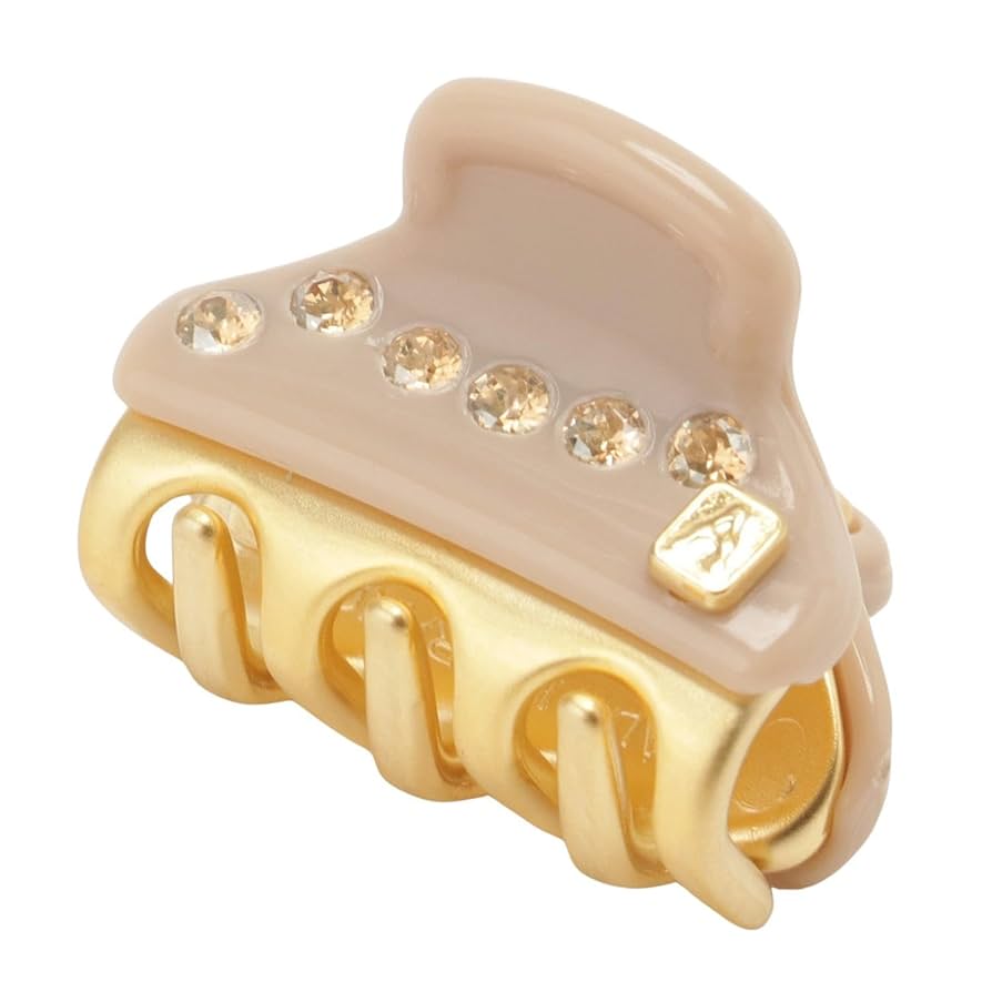 アレクサンドルドゥパリMicroサイズ ヴァンドームクリップベージュ2個セット VENDOME】 Micro クリップ｜ALEXANDRE DE PARIS（アレクサンドル