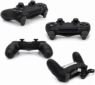Kablosuz Oyun Kolu PS4 ve PC ile Uyumlu, Siyah, ma