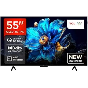 TCL 139 cm (55 inches) 4K Ultra HD Smart QD-Mini LED Google TV