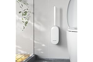 OSCIOES Toilet Bowl Brush and Holder: The Ultimate Corner Cleaning Solution