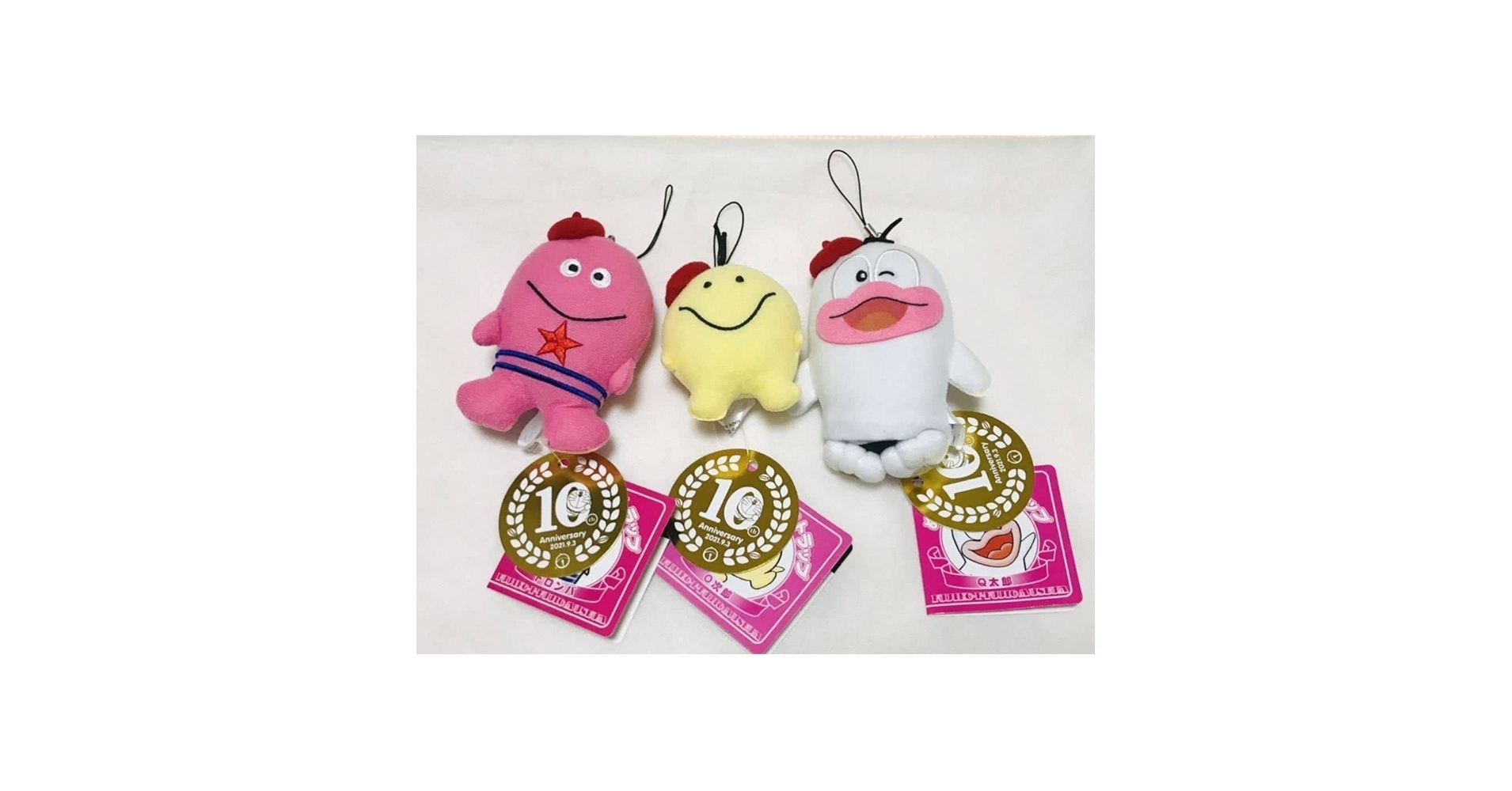 激レア オバケのQ太郎 ぬいぐるみ オバQ ドロンパ P子 O次郎 U子 m18123196535_1.jpg?1742361350