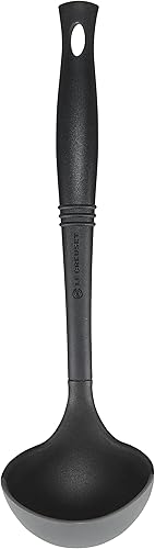 Le Creuset Revolution Cucharón bimaterial, 12 "x 3.5", Oyster