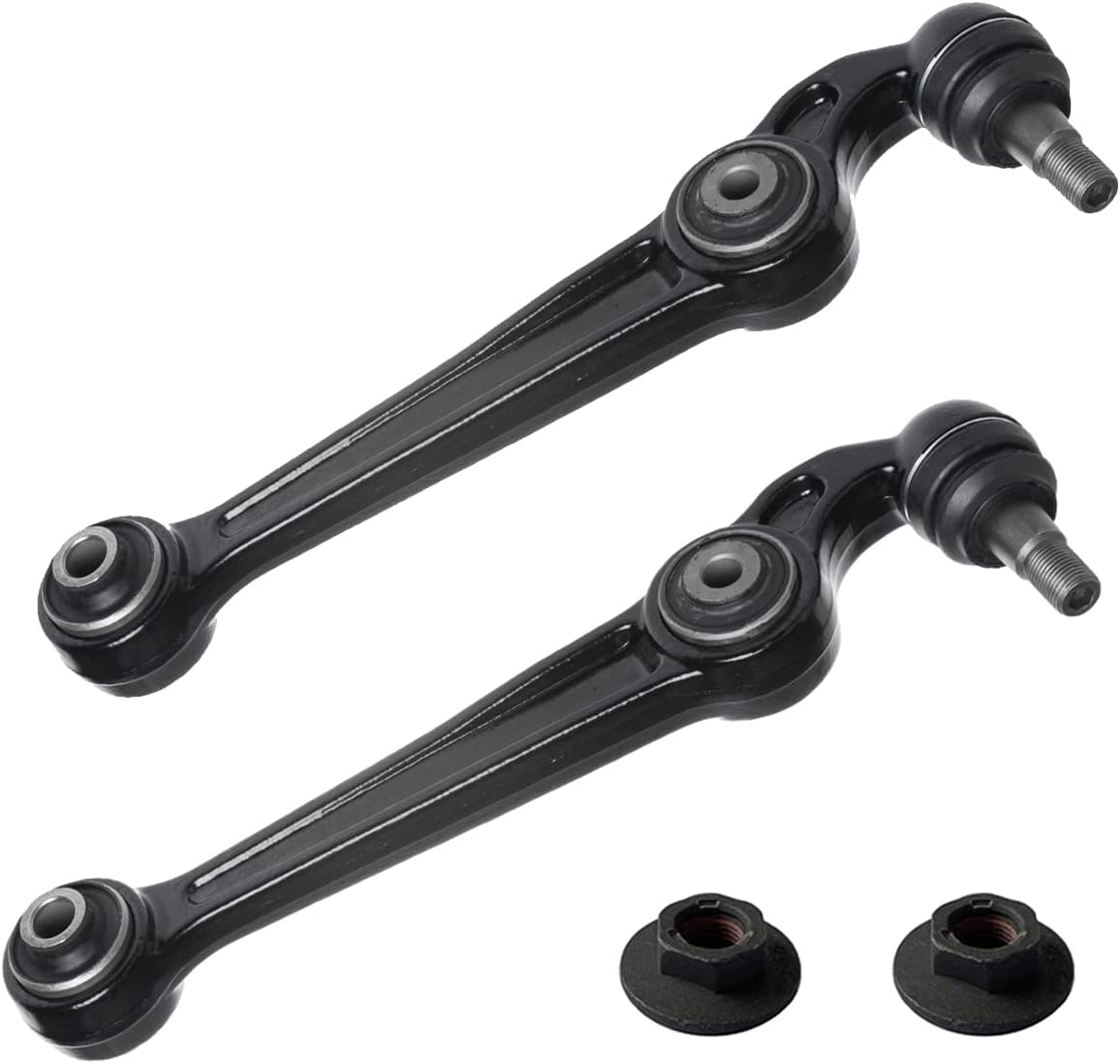 AUQDD 2Pc K620149 Suspension Front Lower Forward Control Arm and Ball Joint Assembly (From 9/30/2006) Compatible With 07-12 Fo-rd Fusion/Lin-coln MKZ /07-11 Mer-cury Milan
