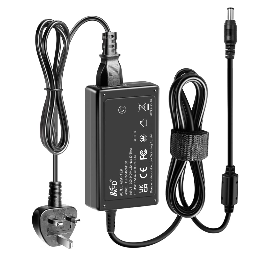 KFD 54V AC/DC Adapter Power Supply for Ubiquiti Networks Lite 8 PoE USW-LITE-8-P