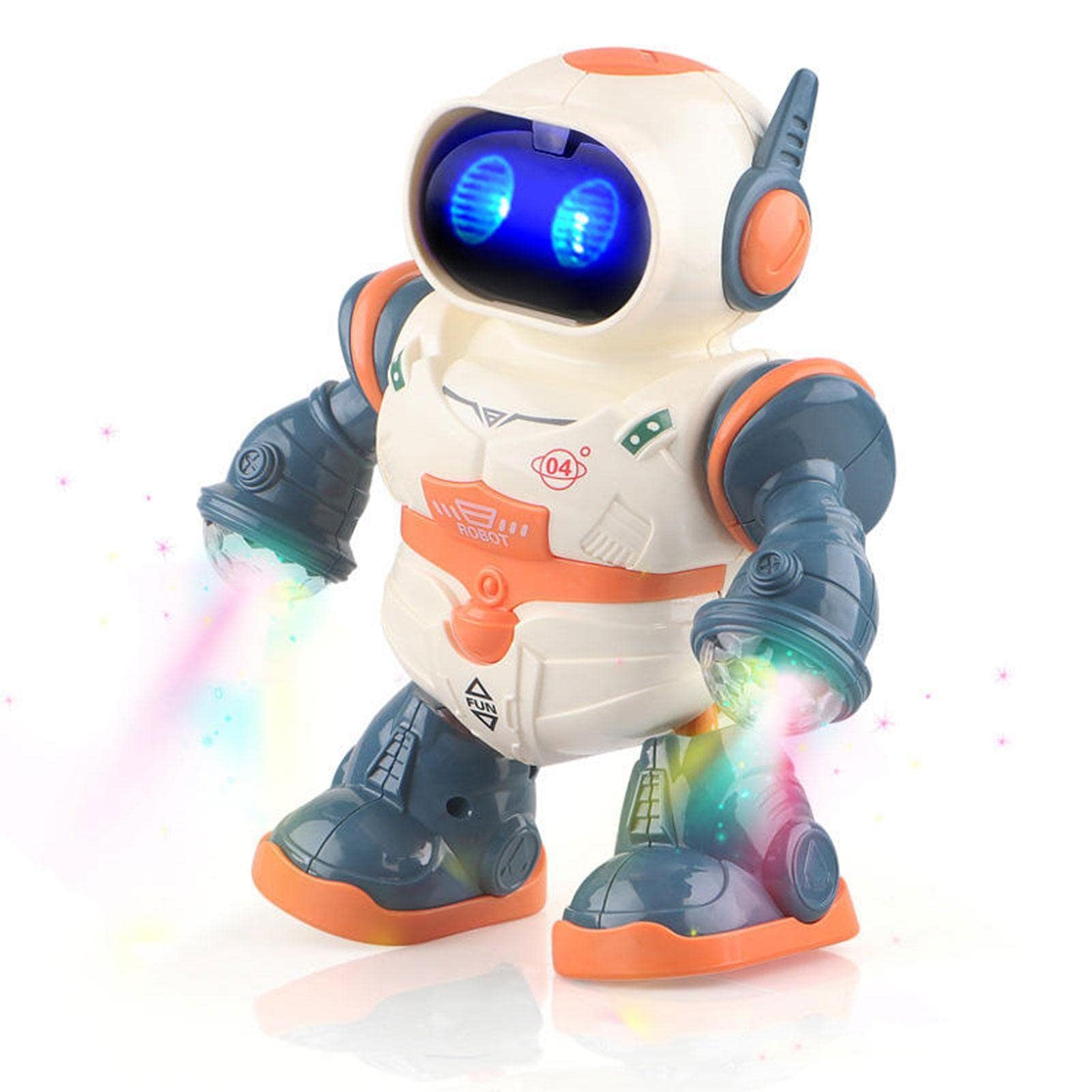 Amazon.co.jp: 子供向けロボット玩具,スマート回転ロボットの