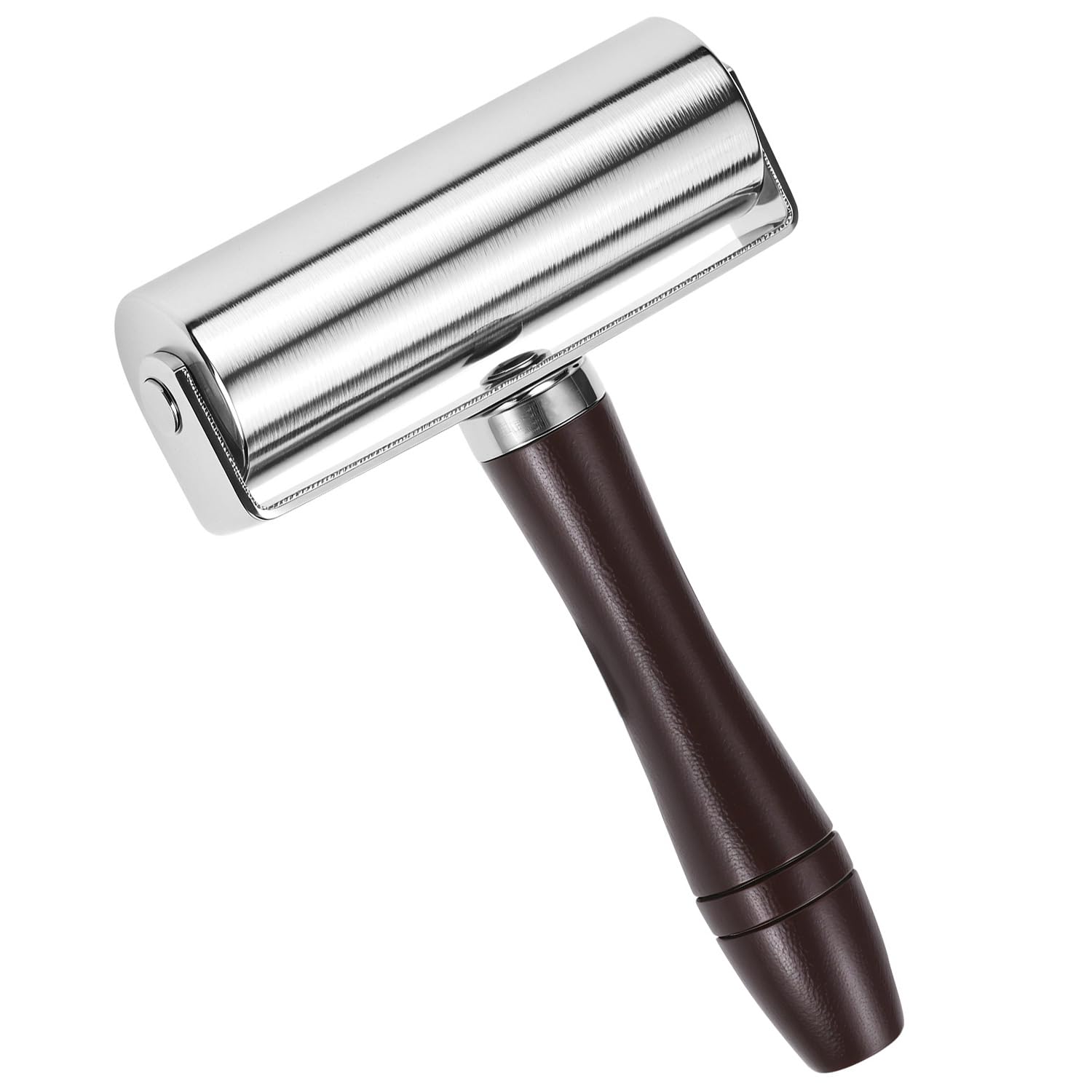 Rouleau de bord de presse en cuir 100 mm QWORK pour lissage de maroquinerie et couture