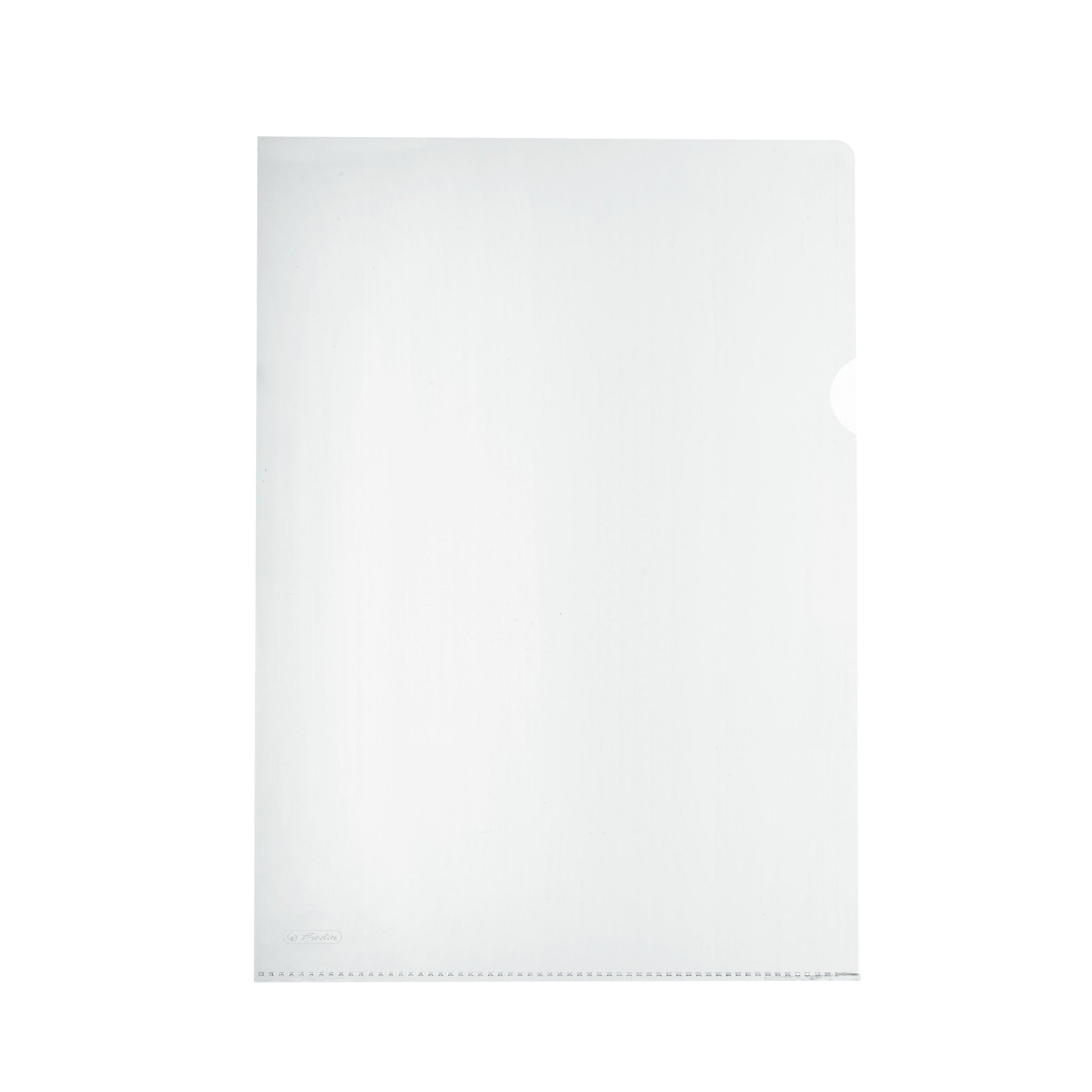 Herlitz Etui na dokumenty A4, folia PP, 10 sztuk, przezroczyste