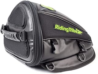 TIUTIU Borsa PortaBorsa PortaBorsa Porta Casco Moto, Borsa Serbatoio Carburante, Borsa Posteriore In Vernice, Borsa Multifunzione In Pelle Da Viaggio In Microfibra