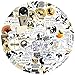 100PCS Fourth Book Wing Stickers Cartoon Aesthetic Bookish Kindle Stickers Pack Cool Dragon Rider for Teens Adults Sticker for Laptop Vinyl Waterproof Sticker Aesthetic Decals (o)