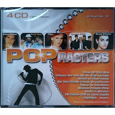 P0PMASTERS VoI. 3 - Pop Music From 4 Decades