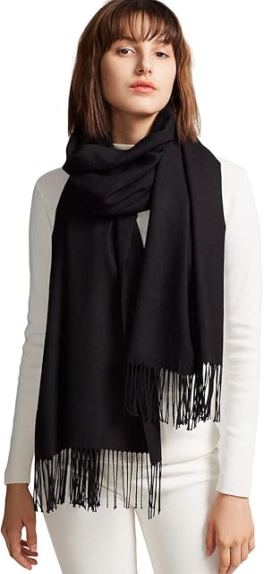MaaMgic Scarves for Women Pashmina Shawl Wrap Wedding Party Blanket Girls Large Soft Scarves