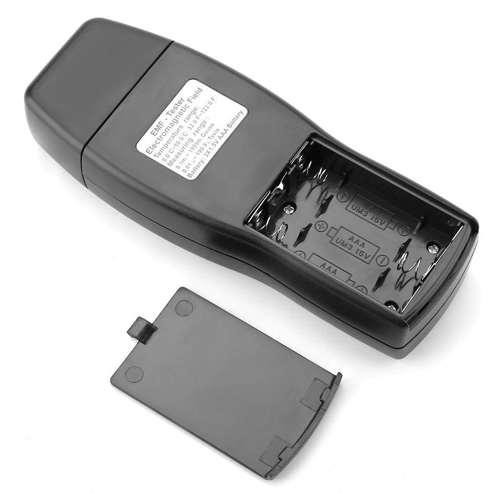 Fydun EMF Meter, AS1392 Mini Display LCD Rilevatore di radiazioni elettromagnetiche portatili