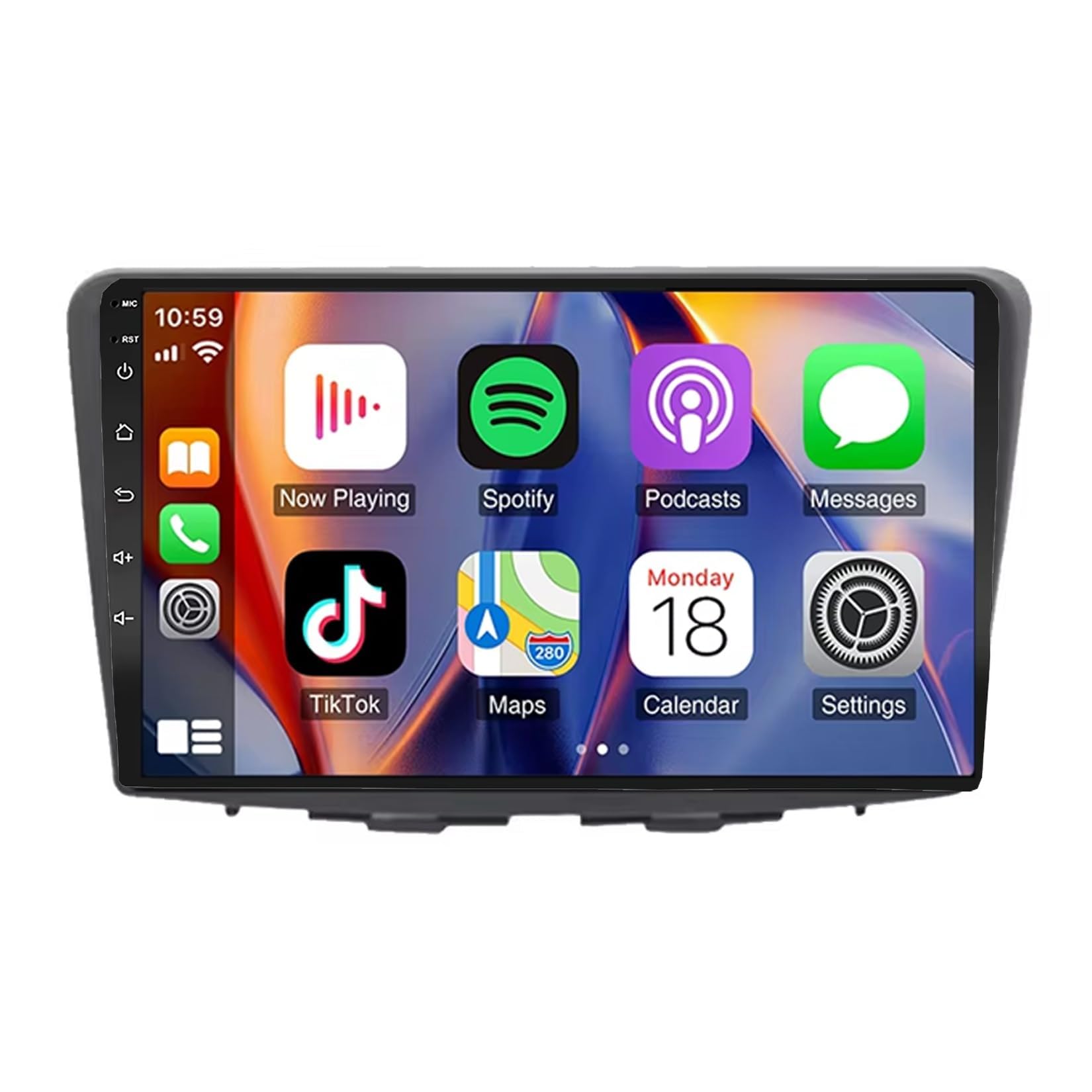 BCBSYCJP Car Radio with Wireless CarPlay Android Auto for Suzuki Baleno 2015-2022 9 Inch Stereo Mirror Link Bluetooth with Android Auto Carplay Wireless WIFI FM GPS,8 Core 6G+128G
