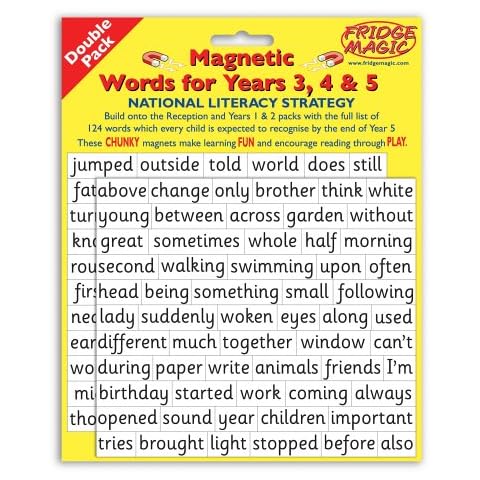 National Literacy Strategy Magnetic Words for Years 3,4&5 DOUBLE PACK Key Stage 2 Cover
