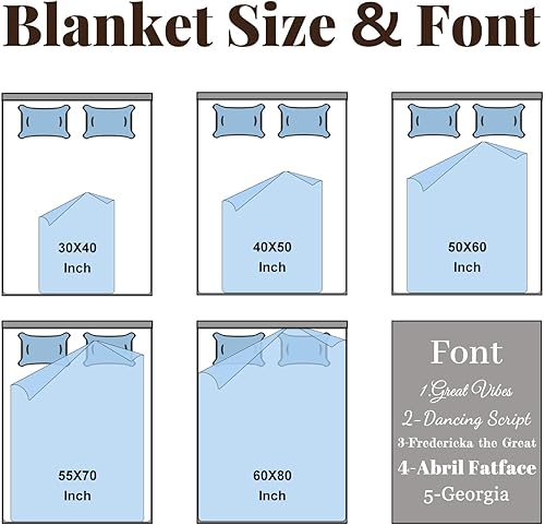 Miniatura 6 de Manta personalizada con imagen, regalos personalizados para mujeres, mejor amiga, novio, novia, aniversario, fotos conmemorativas, regalos para él,