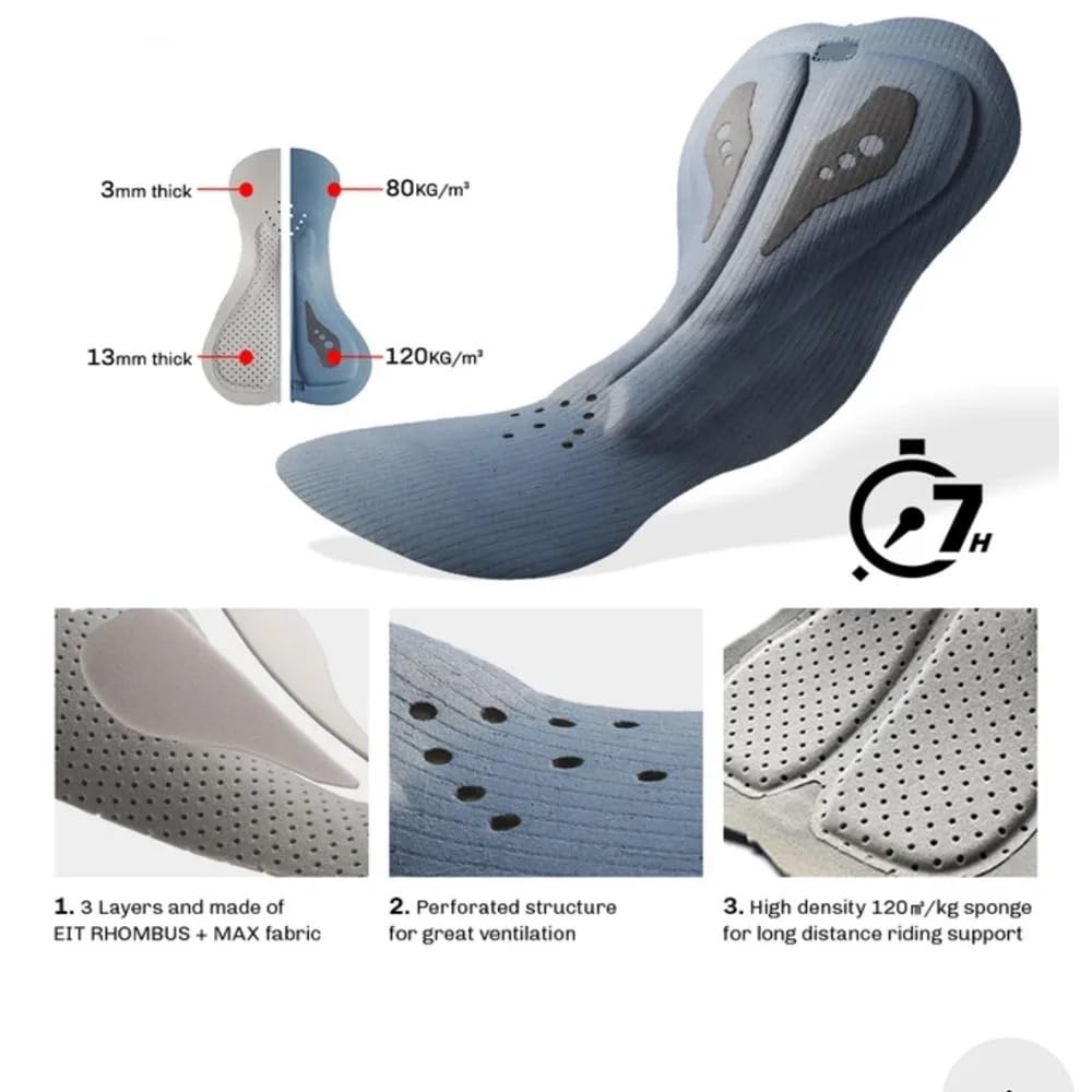 Pantalones cortos de ciclismo Pantalones cortos de ciclismo for hombre, ropa de ciclismo de carretera, pantalones de descenso, pantalones cortos de motocicleta, pantalones de conducción duraderos Culo