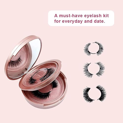 Miniatura 4 de Bellaire - Pestañas magnéticas, pestañas magnéticas Bellaire Bella, aspecto natural, pestañas magnéticas de aspecto natural, pestañas postizas,