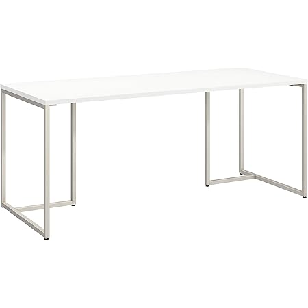 Bush Business Furniture Office by Kathy Ireland Method Table Desk, 72W, White