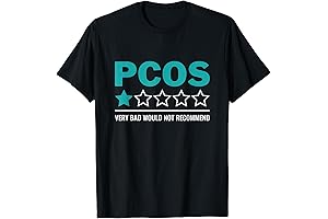 PCOS Awareness Manifestation Ribbon PCOS Awareness Teal T-Shirt