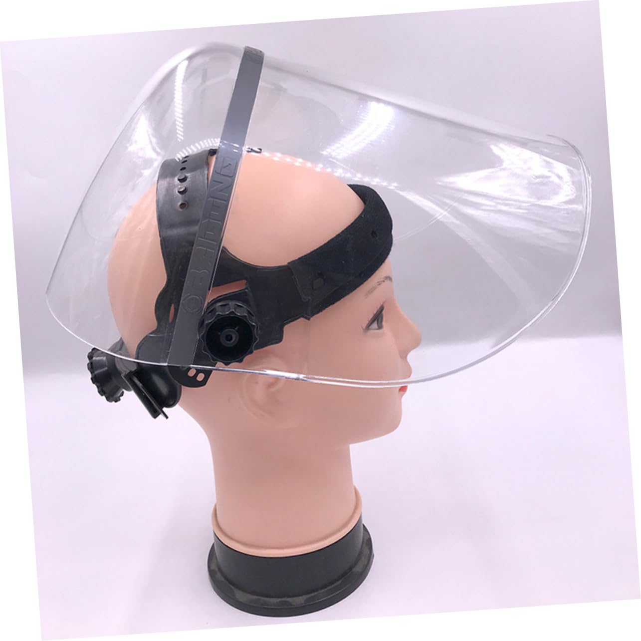 Visière de Protection Faciale Tête 1 Pièce Pmma Anti-Projections | Résistant à L'huile, Résistant à Chaleur, Déflecteur de Prévention Cuisine et Course