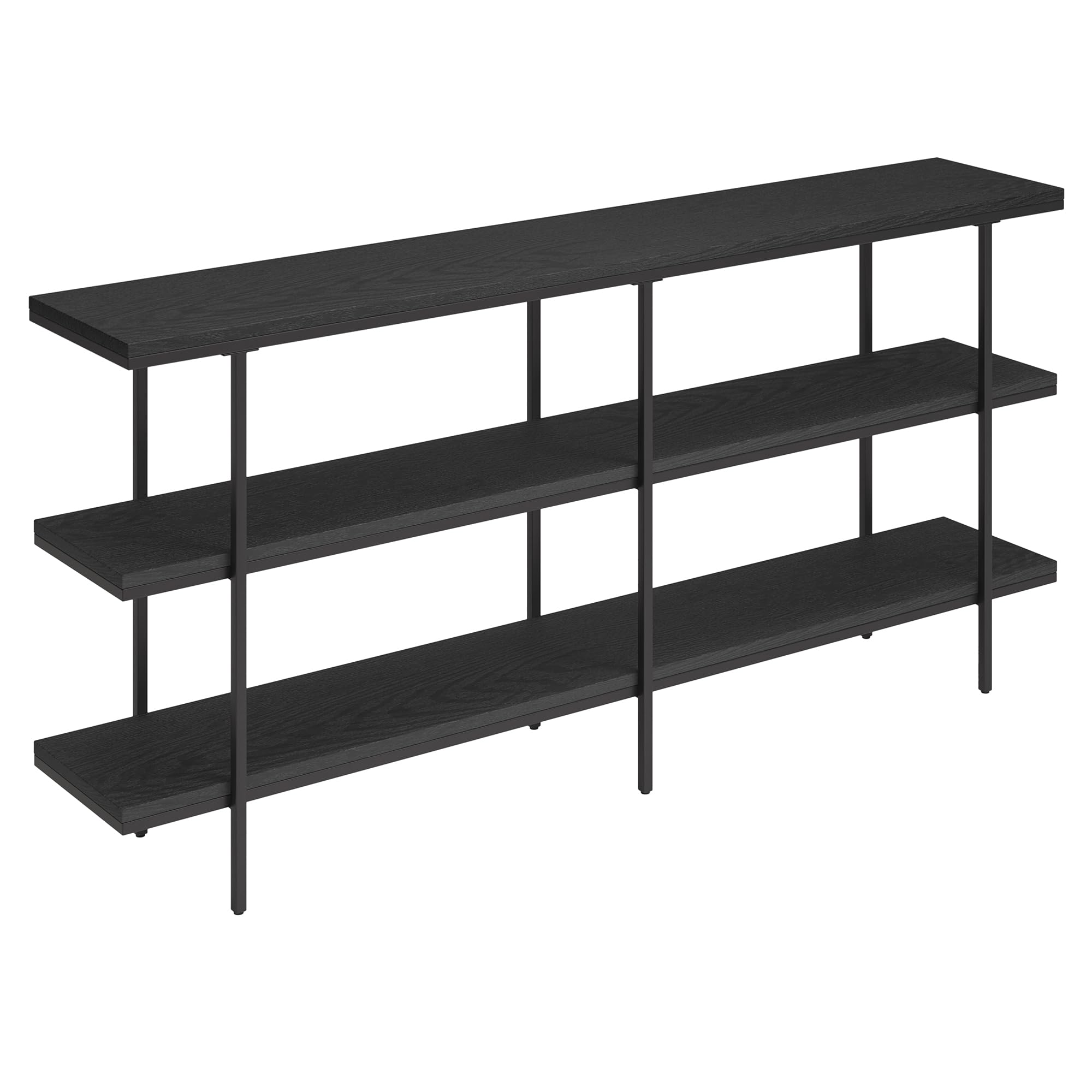 Wooden Console Table in Black - Henn&Hart, 1 - Fred Meyer