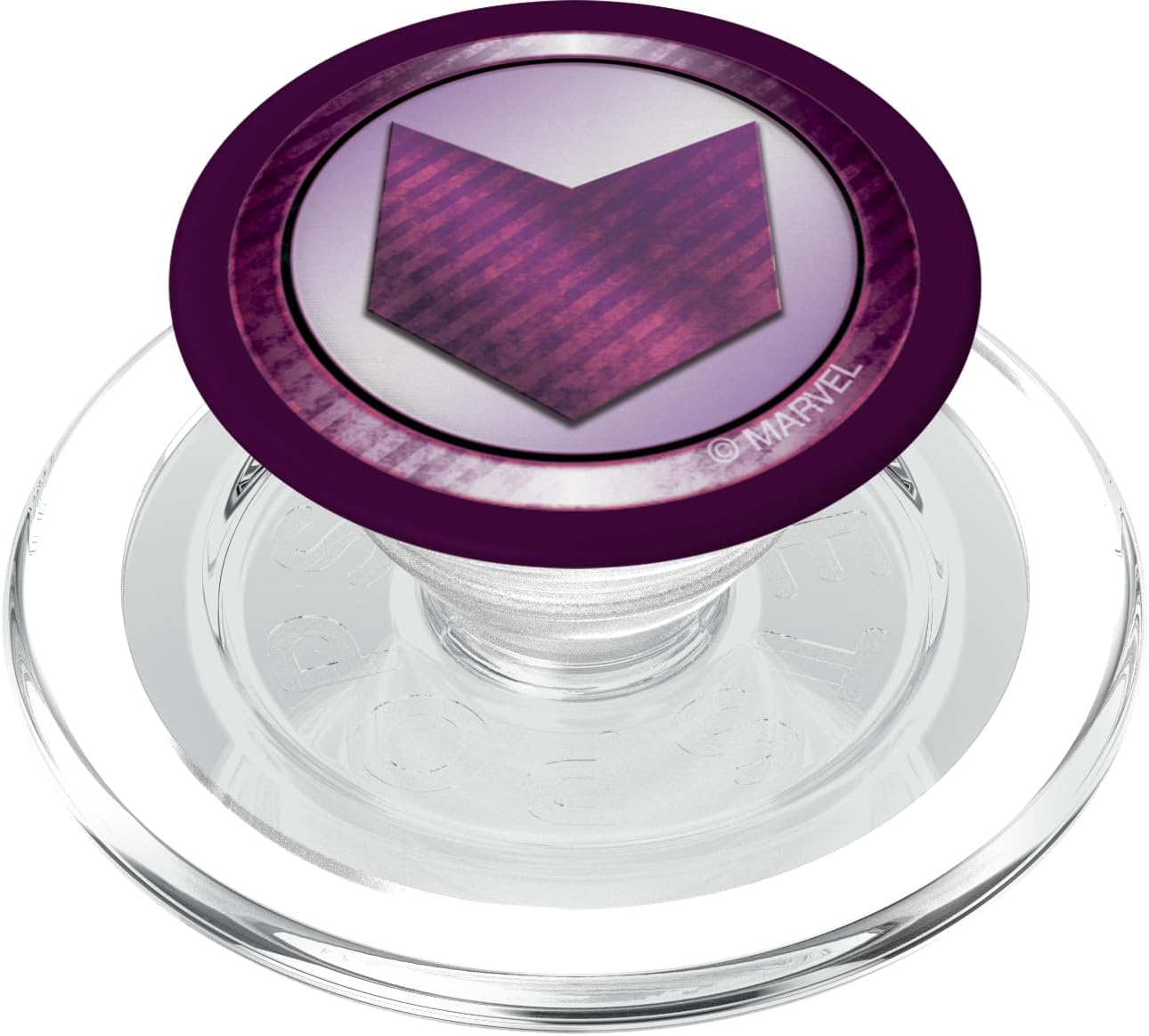 Marvel Hawkeye Purple Icon PopSockets MagSafe PopGrip for iPhone