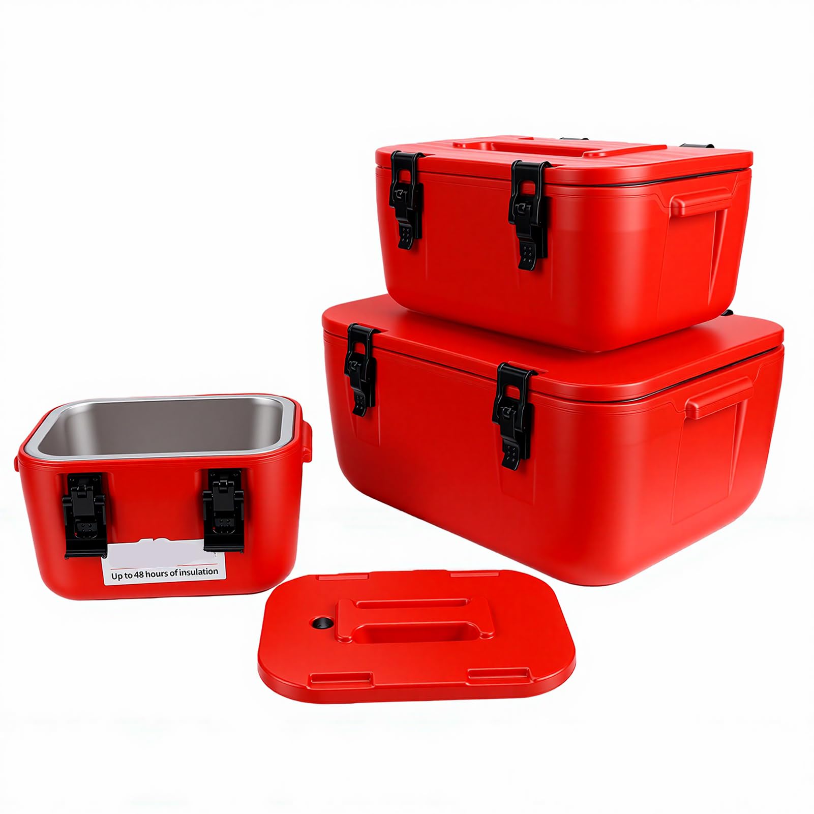 Matybobe Grand Récipient Isolé pour Soupe avec Couvercle, Portable
